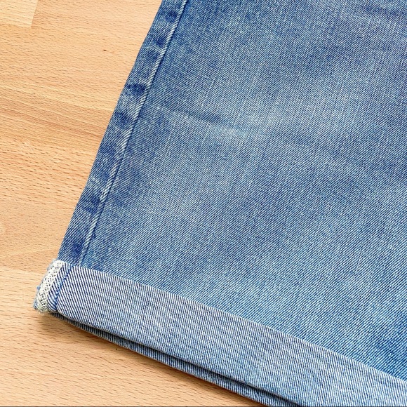 NWT Calvin Klein Straight Rolled Hem Denim Shorts - Picture 5 of 6